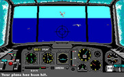 Battlehawks 1942 for IBM PC/Compatibles - In the midst of a fight...