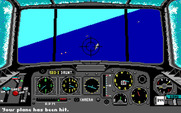 Battlehawks 1942 for IBM PC/Compatibles - Aircraft carrier in the distance...