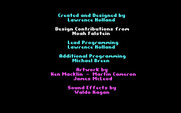 Battlehawks 1942 for IBM PC/Compatibles - Credits screen.