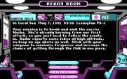 Battlehawks 1942 for IBM PC/Compatibles - Mission overview.