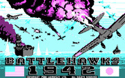 Battlehawks 1942 for IBM PC/Compatibles - Title screen.