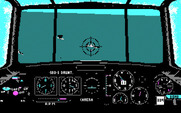 Battlehawks 1942 for IBM PC/Compatibles - Ship in the distance.
