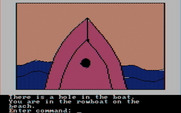 Hi-Res Adventure #2: The Wizard and the Princess for IBM PC/Compatibles - This boat could use a few repairs...