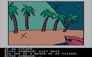 Hi-Res Adventure #2: The Wizard and the Princess for IBM PC/Compatibles - Arrived on another island...