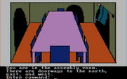 Hi-Res Adventure #2: The Wizard and the Princess for IBM PC/Compatibles - The castle assembly room.