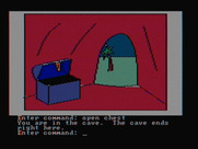 Hi-Res Adventure #2: The Wizard and the Princess for IBM PC/Compatibles - A treasure chest!