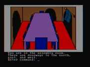 Hi-Res Adventure #2: The Wizard and the Princess for IBM PC/Compatibles - One of many rooms in the castle.