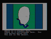Hi-Res Adventure #2: The Wizard and the Princess for IBM PC/Compatibles - Snakes appear everywhere...