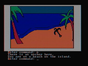 Hi-Res Adventure #2: The Wizard and the Princess for IBM PC/Compatibles - An arbitrary boat anchor is here.
