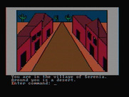 Hi-Res Adventure #2: The Wizard and the Princess for IBM PC/Compatibles - The game begins here.