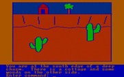 Hi-Res Adventure #2: The Wizard and the Princess for IBM PC/Compatibles - How do we get across this chasm?