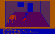 Hi-Res Adventure #2: The Wizard and the Princess for IBM PC/Compatibles - Found some items in the treehouse.
