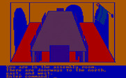 Hi-Res Adventure #2: The Wizard and the Princess for IBM PC/Compatibles - One of many rooms...