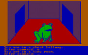 Hi-Res Adventure #2: The Wizard and the Princess for IBM PC/Compatibles - A frog in a castle?