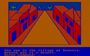 Hi-Res Adventure #2: The Wizard and the Princess for IBM PC/Compatibles - The game begins here.