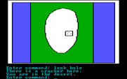 Hi-Res Adventure #2: The Wizard and the Princess for IBM PC/Compatibles - Someone put a cracker in this hole in the tree!