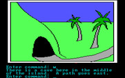Hi-Res Adventure #2: The Wizard and the Princess for IBM PC/Compatibles - You'll encounter several caves in the game.