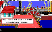 Gold Rush! for IBM PC/Compatibles - Boarding a boat, and I'm off!