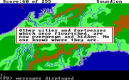 Gold Rush! for IBM PC/Compatibles - Nearing our first stop...