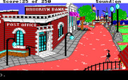 Gold Rush! for IBM PC/Compatibles - Entering the downtown area...