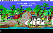 Gold Rush! for IBM PC/Compatibles - Arrived in Sacramento City!