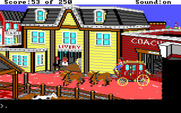 Gold Rush! for IBM PC/Compatibles - You can also journey by coach.