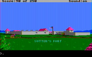 Gold Rush! for IBM PC/Compatibles - Welcome to Sutter's Fort!