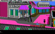 Gold Rush! for IBM PC/Compatibles - Some more buildings downtown...