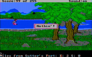 Gold Rush! for IBM PC/Compatibles - Panning for gold...nothing here!
