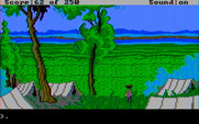Gold Rush! for IBM PC/Compatibles - Keep an eye on the grasses to determine when the ideal time to continue the journey is.
