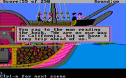 Gold Rush! for IBM PC/Compatibles - There's often someone to talk to for hints and/or items.