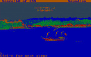 Gold Rush! for IBM PC/Compatibles - Arriving at our first stop...