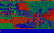 Gold Rush! for IBM PC/Compatibles - Entering a town...