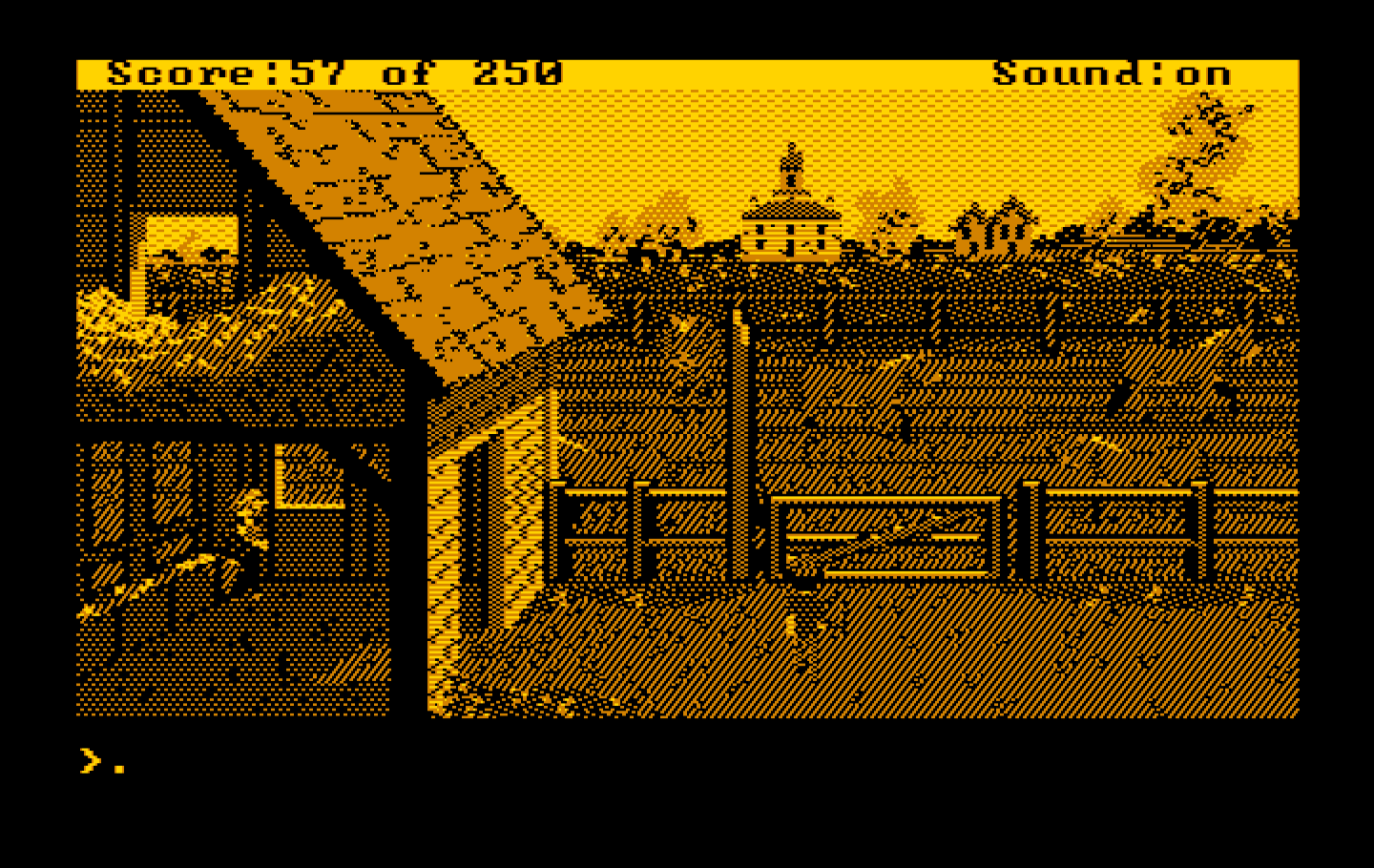 Gold Rush! IBM PC/Compatibles Screenshot: Purchase livestock here...