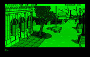 Gold Rush! for IBM PC/Compatibles - Outside the bank...