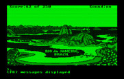 Gold Rush! for IBM PC/Compatibles - Welcome to Rio de Janeiro!