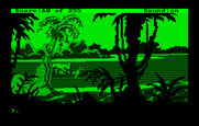 Gold Rush! for IBM PC/Compatibles - Making our way up the river...