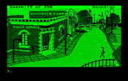 Gold Rush! for IBM PC/Compatibles - Entering the downtown area...