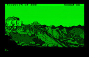 Gold Rush! for IBM PC/Compatibles - The view from the hill...