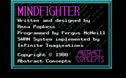 Mindfighter for IBM PC/Compatibles - Title screen.
