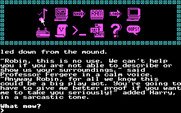 Mindfighter for IBM PC/Compatibles - You can set a few game options with this menu.