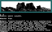 Mindfighter for IBM PC/Compatibles - Exploring this desolate location.
