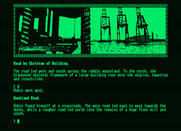 Mindfighter for Amstrad PCW - Exploring the docks...