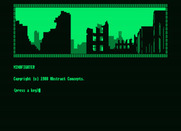Mindfighter for Amstrad PCW - Title screen.