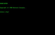 Mindfighter for IBM PC/Compatibles - Title screen.