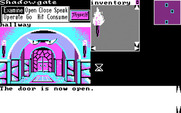 Shadowgate for IBM PC/Compatibles - Inside a spooky hallway.
