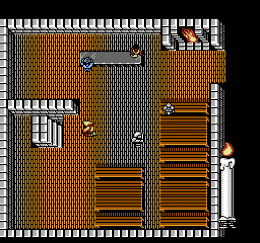 Times of Lore NES / Famicom Screenshot: Exploring a building...
