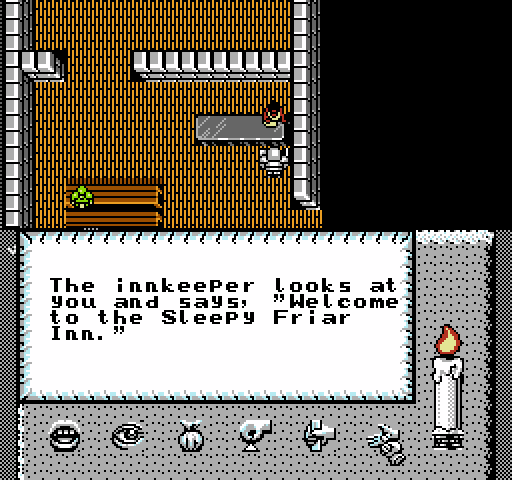 Times of Lore NES / Famicom Screenshot: Here's a place I can sleep for the night...
