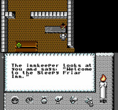 Times of Lore for NES / Famicom - Here's a place I can sleep for the night...