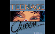 Teenage Queen for Amiga - Title screen.